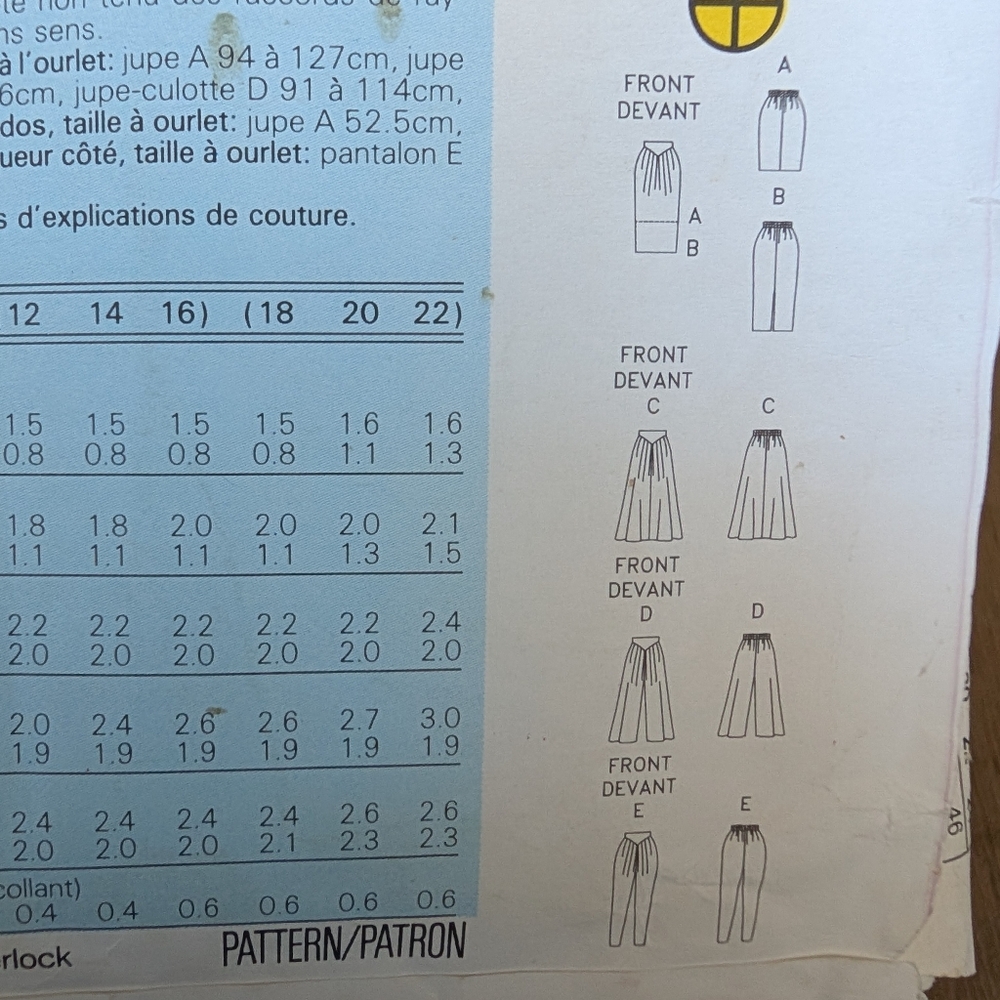 Butterick Pattern - Picture 2 of 4